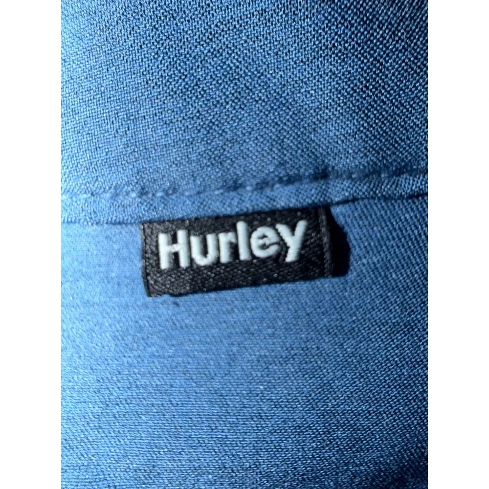 Hurley Mens Dri-FIT Hybrid Walk Shorts Blue Size 32 Heathered Boardshorts